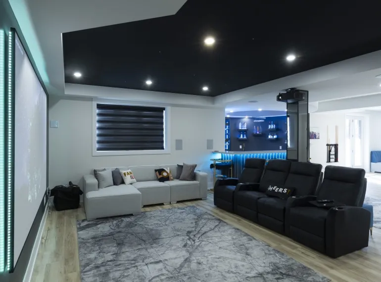 Renovation, Legal Basement, Custom washroom